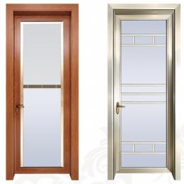 Aluminum Bathroom Door