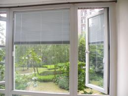 Aluminium Fixed Window with Built in Blinds