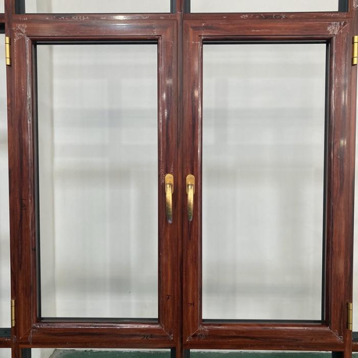 Thermal break aluminum casement windows