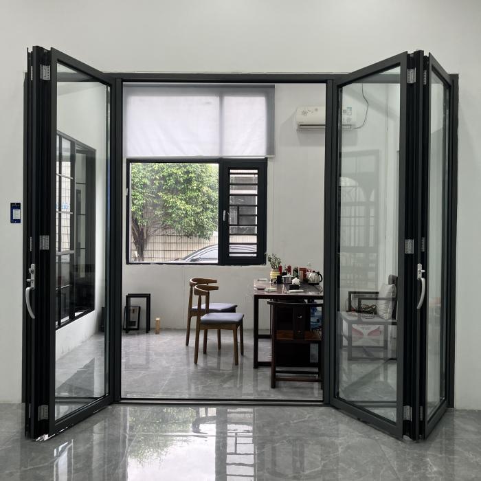 A premium folding door system LZ-68